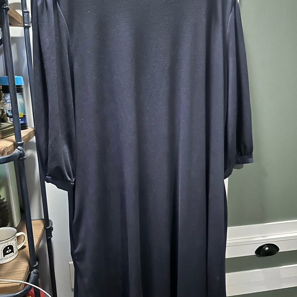 Women’s Navy Midi Dress